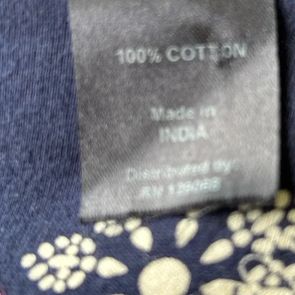 Desigual tunic dress blue multicolor mandala long sleeve cotton Size M - Picture 7 of 9